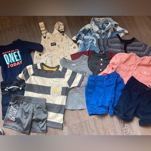 baby boy clothes 12-18 months, 12 Pieces Summer Clothing